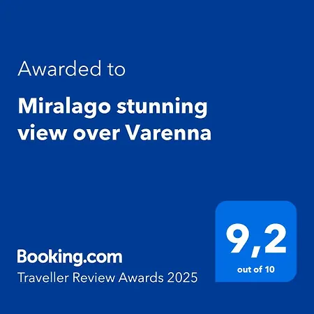 Miralago Stunning View Over Varenna וילה